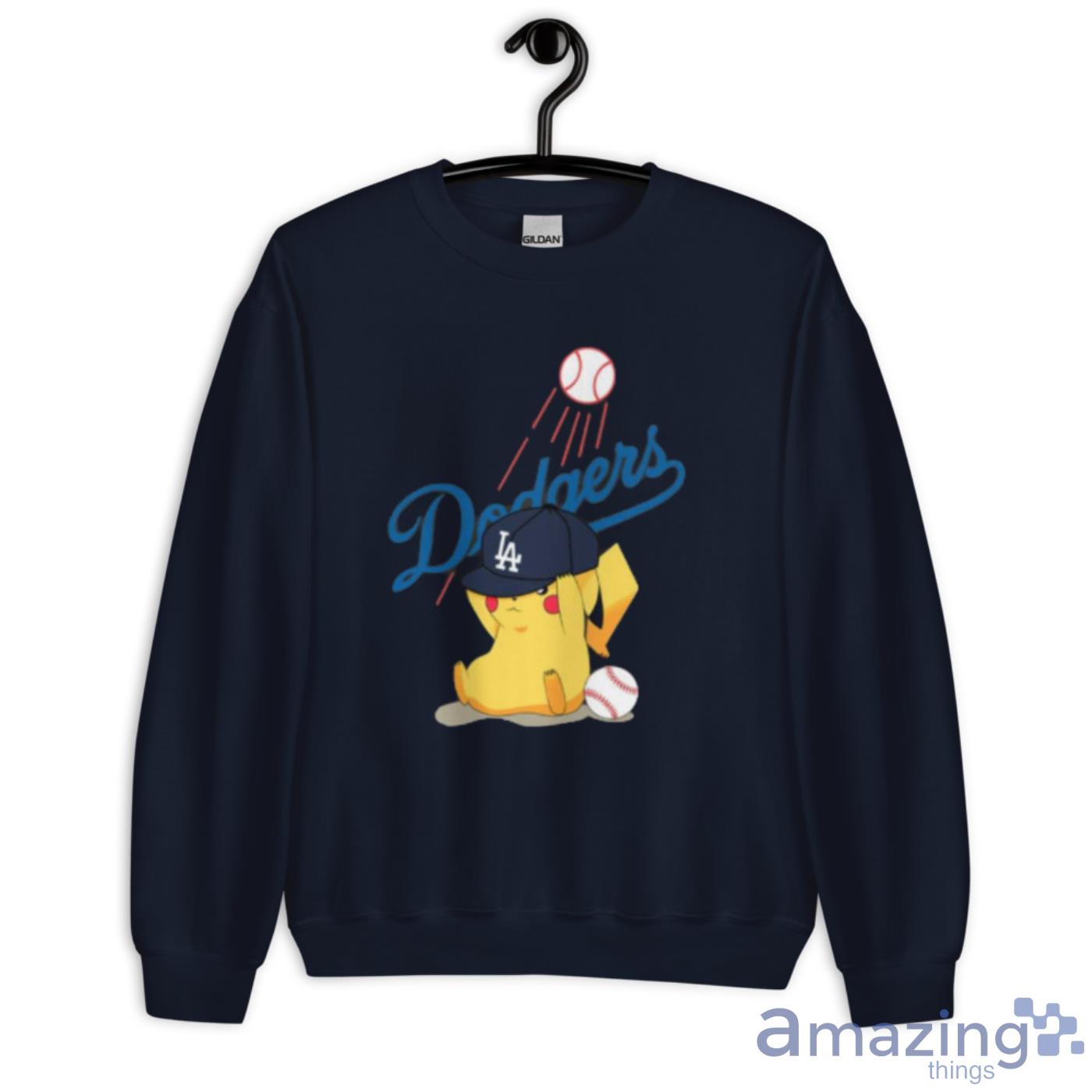 MLB Pikachu Baseball Sports Los Angeles Dodgers Hoodie