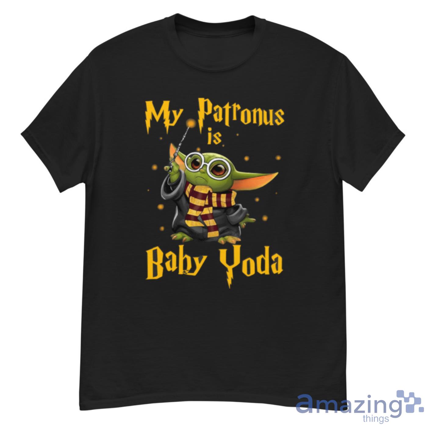 My Patronus Is Baby Yoda Star Wars Harry Potter Shirts Product Photo 1