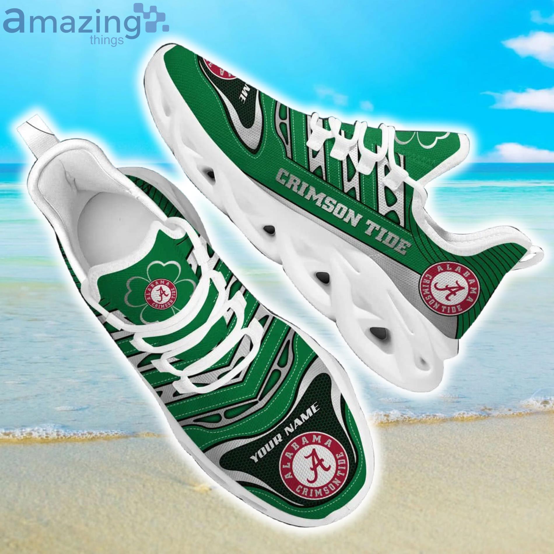 NCAA Alabama Crimson Tide Custom Name Max Soul Shoes Product Photo 1