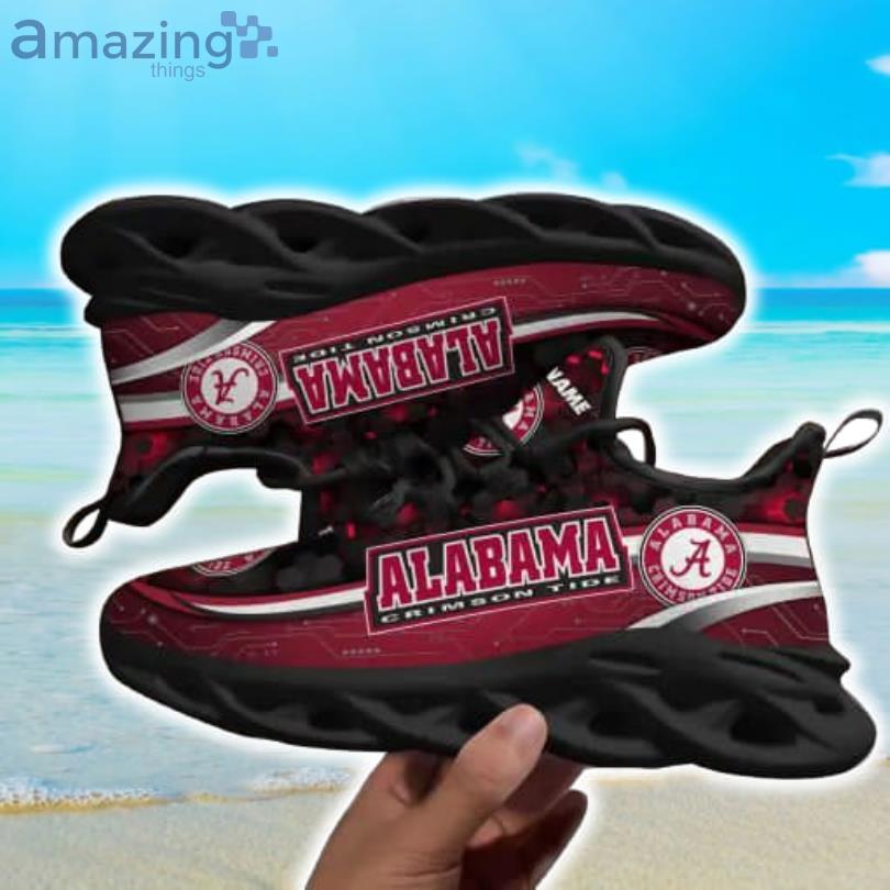 NCAA Alabama Crimson Tide Symbol Max Soul Shoes Gift For Fans Sport Product Photo 1