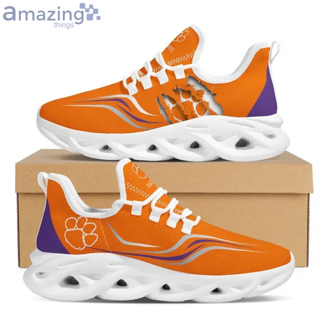 NCAA Clemson Tigers Max Soul Shoes Gift For Fans Sport Product Photo 1