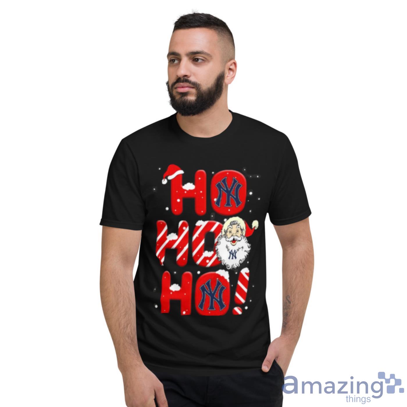 Official New york yankees ho ho ho Christmas T-shirt, hoodie, tank