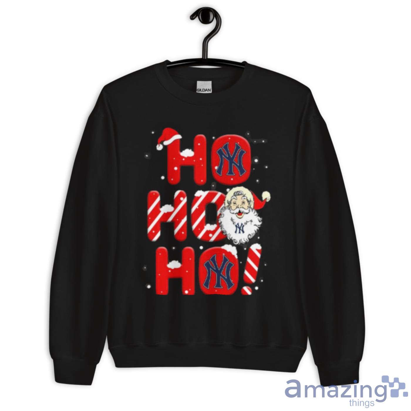 Official New york yankees ho ho ho Christmas T-shirt, hoodie, tank