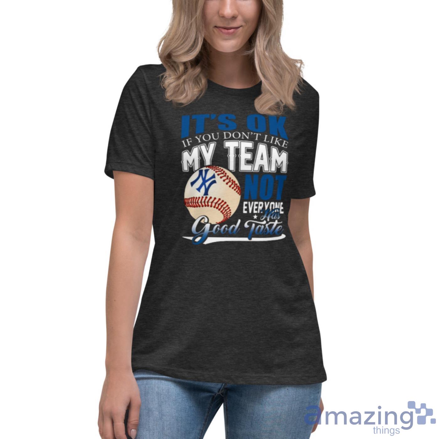 New York Yankees Ladies T-Shirt, Ladies Yankees Shirts, Yankees Baseball  Shirts, Tees