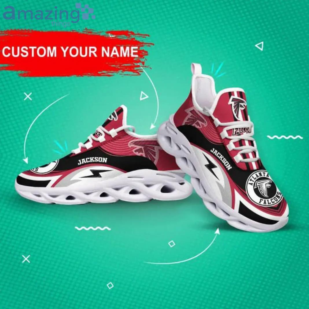 NFL Atlanta Falcons Custom Name Max Soul Shoes Gift For Fans Sport image NFL Atlanta Falcons Custom Name Max Soul Shoes Gift For Fans Sport Product Photo 4