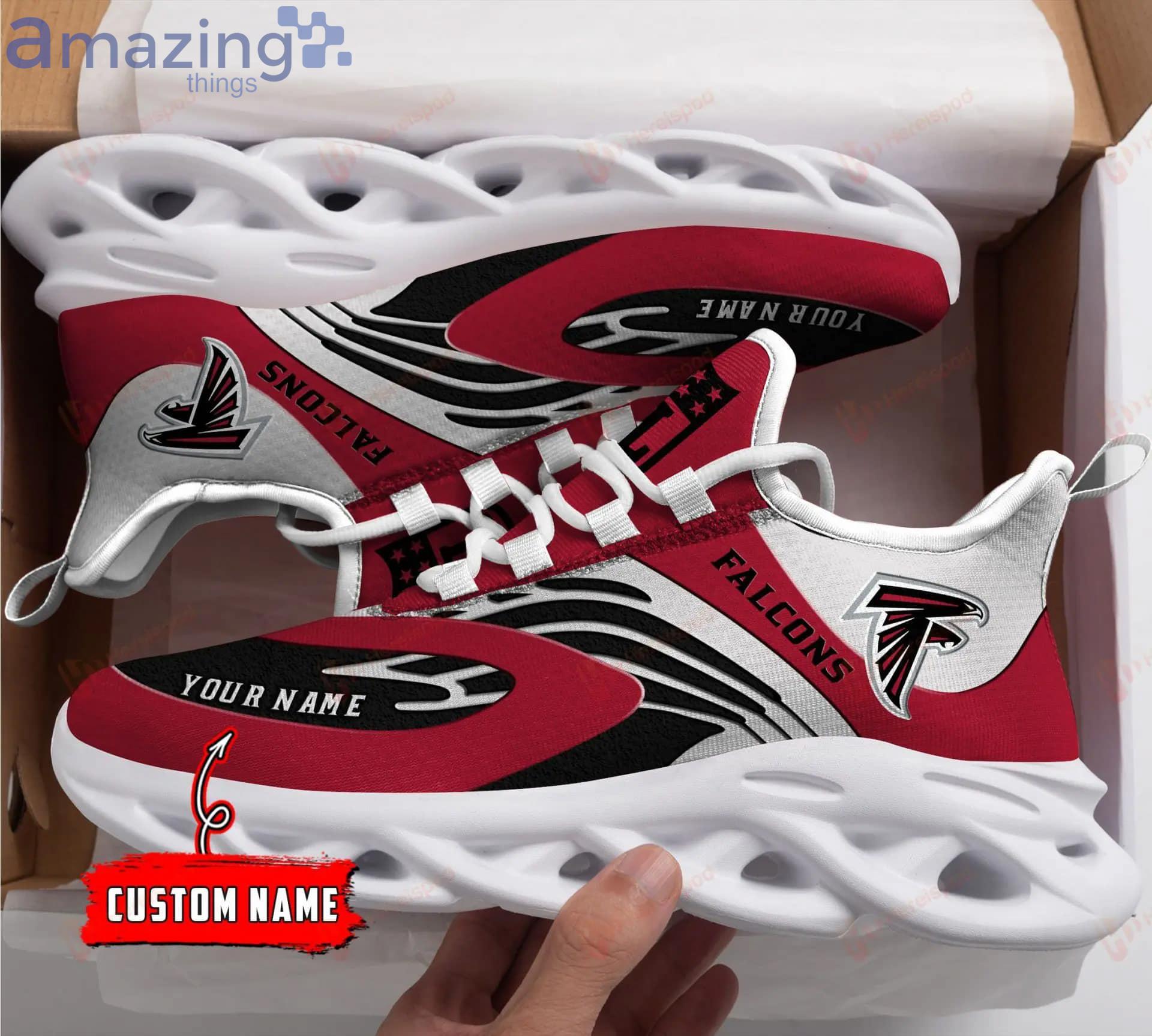 Atlanta Falcons NFL 7 Custom Name Air Jordan 11 Sneakers For Men