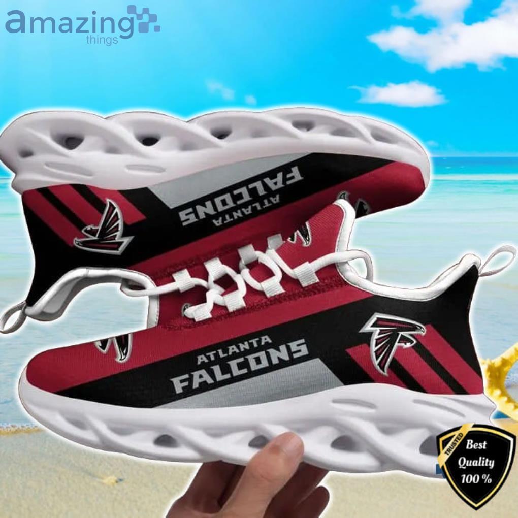 NFL Atlanta Falcons Red Black Max Soul Shoes Gift For Fans Sport Product Photo 1