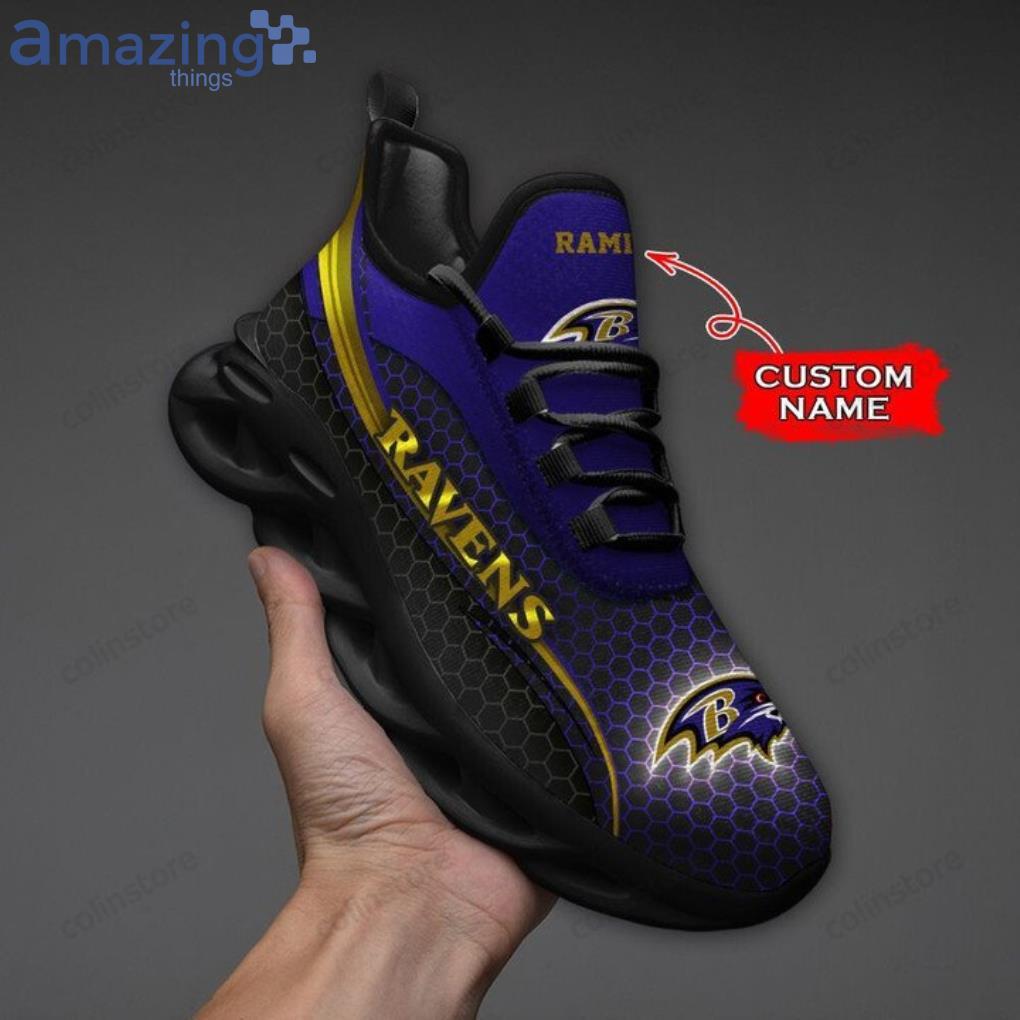 Baltimore Ravens Max Soul Shoes Ths21081509 Men And Women For Fans