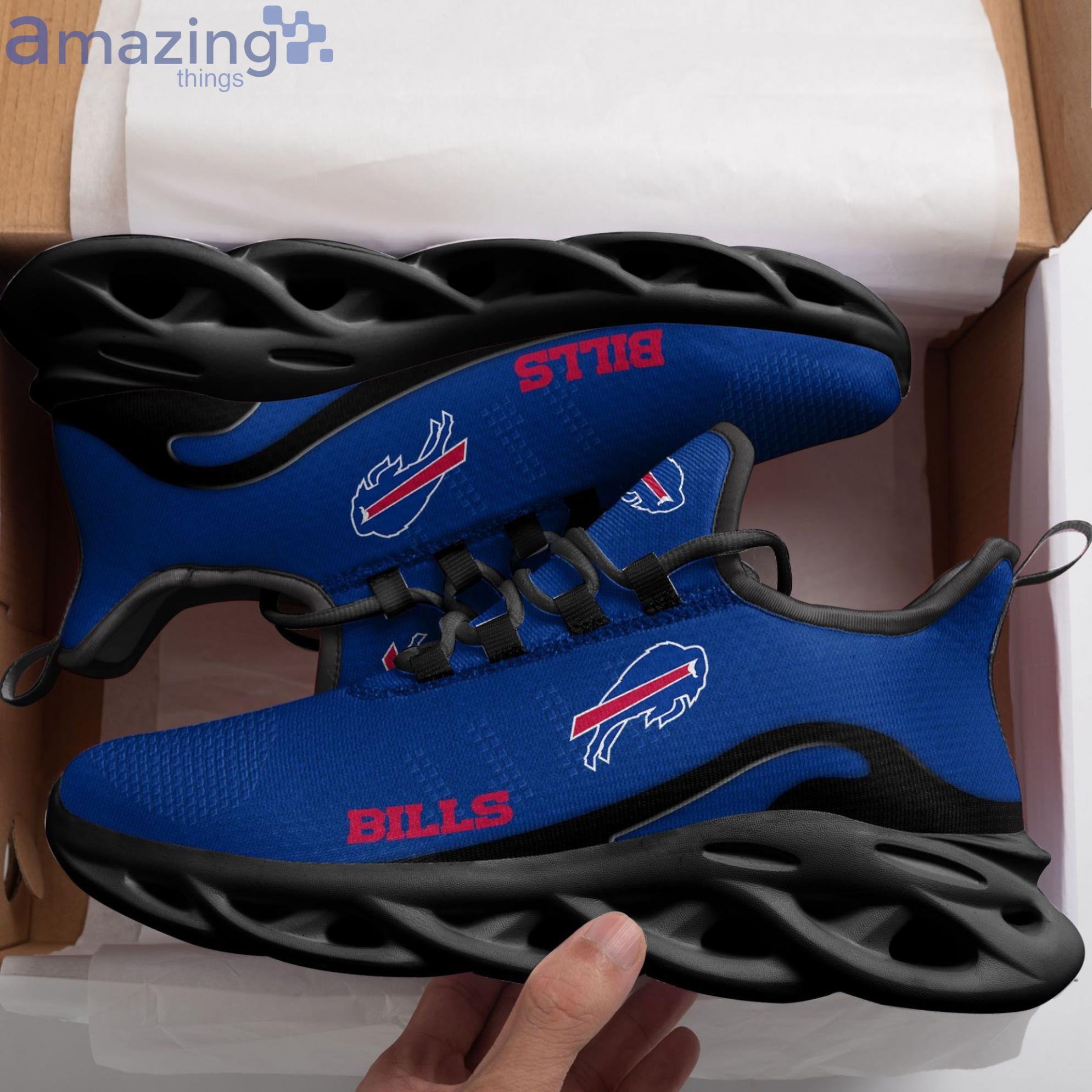 Buffalo Football Bills Max Soul Sneakers Running Sport Shoes For Men Women  Custom Name - YesItCustom