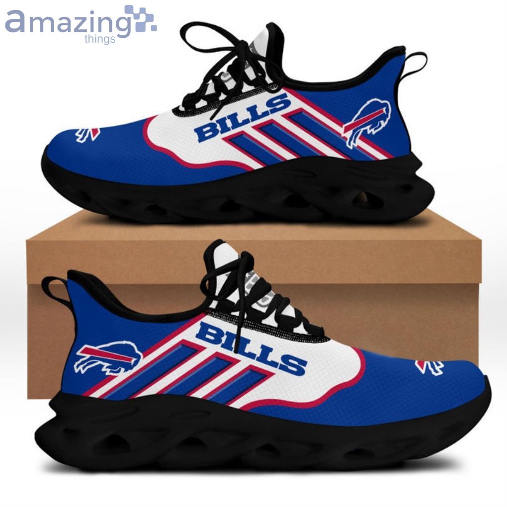 Buffalo Bills NFL Red Blue Color Max Soul Shoes