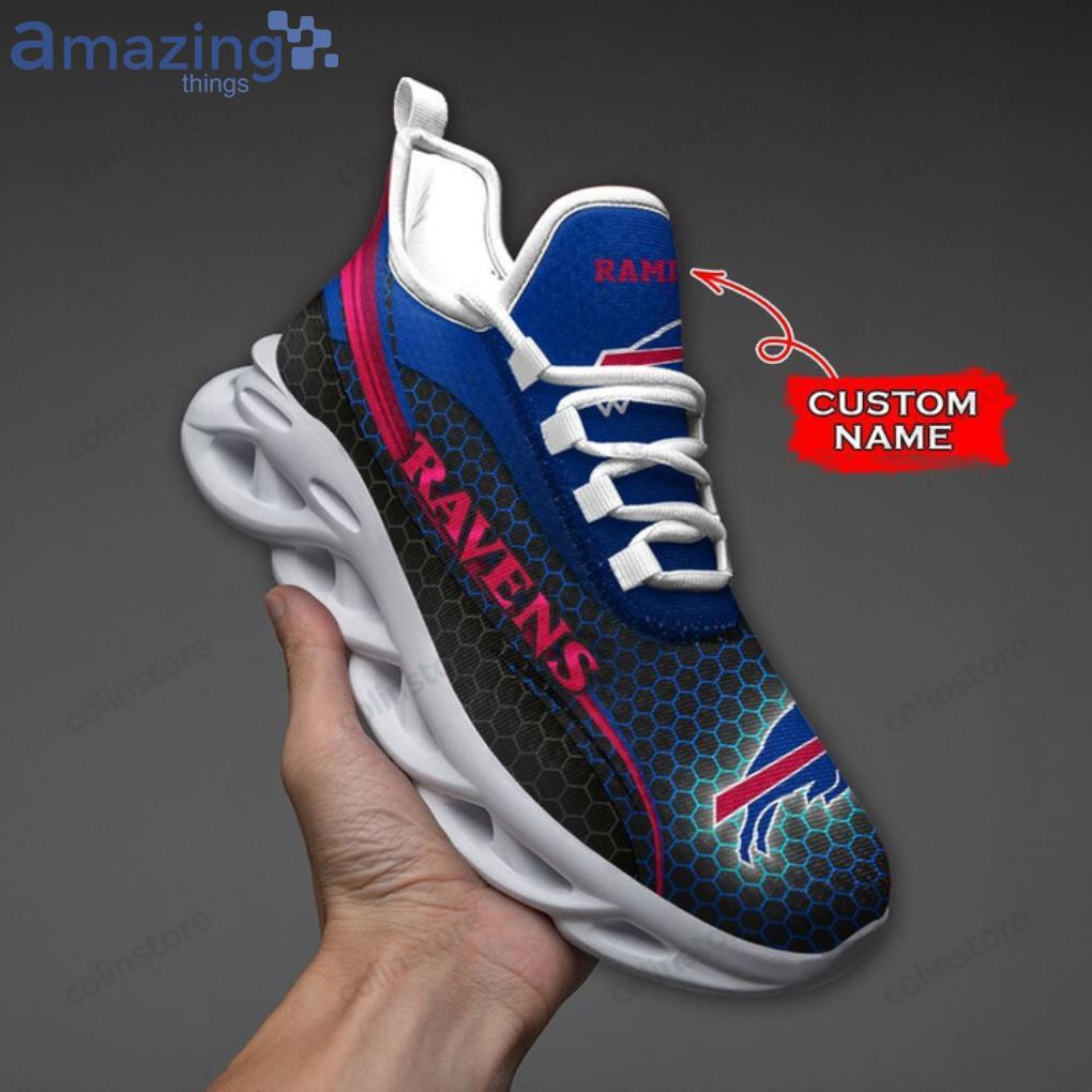 Buffalo Bills NFL Custom Name Max Soul Shoes Special Gift For Men Women  Fans - Freedomdesign