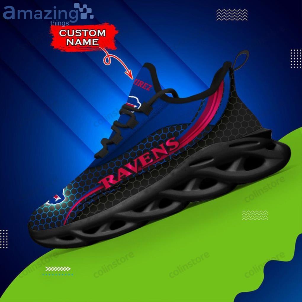 Buffalo Bills NFL Custom Name Max Soul Shoes Special Gift For Men