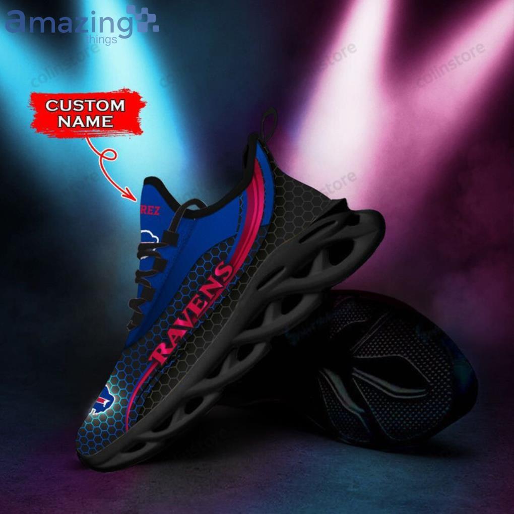 Buffalo Bills Custom Name Max Soul Shoes Impressive Gift - YesItCustom