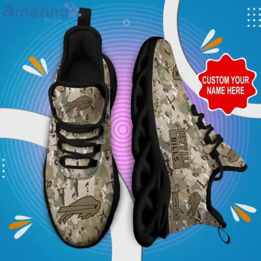 Buffalo Bills NFL Max Soul Shoes Custom Name Camo Pattern Gifts For NFL  Fans - YesItCustom