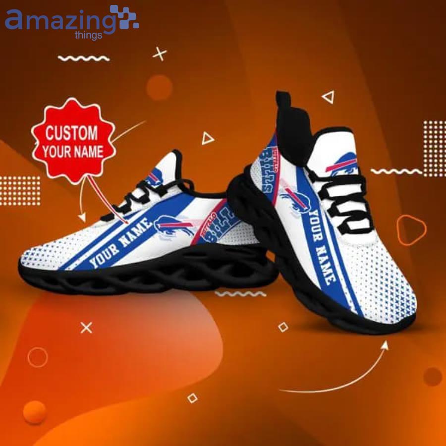 Buffalo Bills NFL Custom Name Max Soul Shoes Impressive Gift For