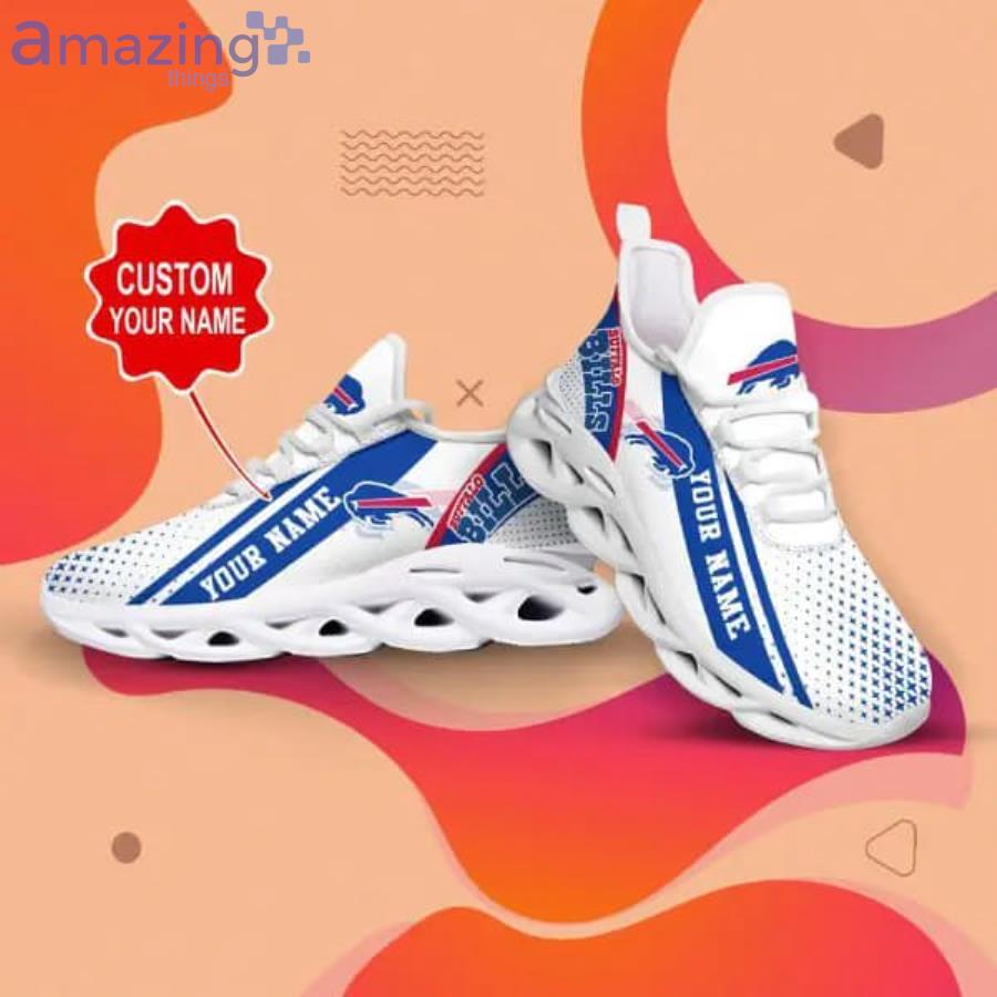 Buffalo Bills Custom Name NFL Max Soul Shoes Chunky Sneakers Gift