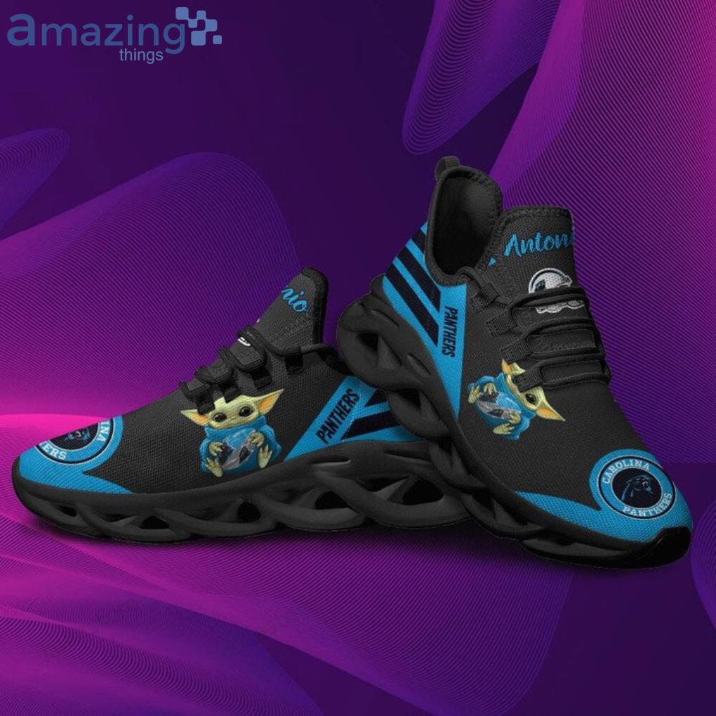 NFL Carolina Panthers Yeezy Shoes Design 9 Printed Sneakers Gift