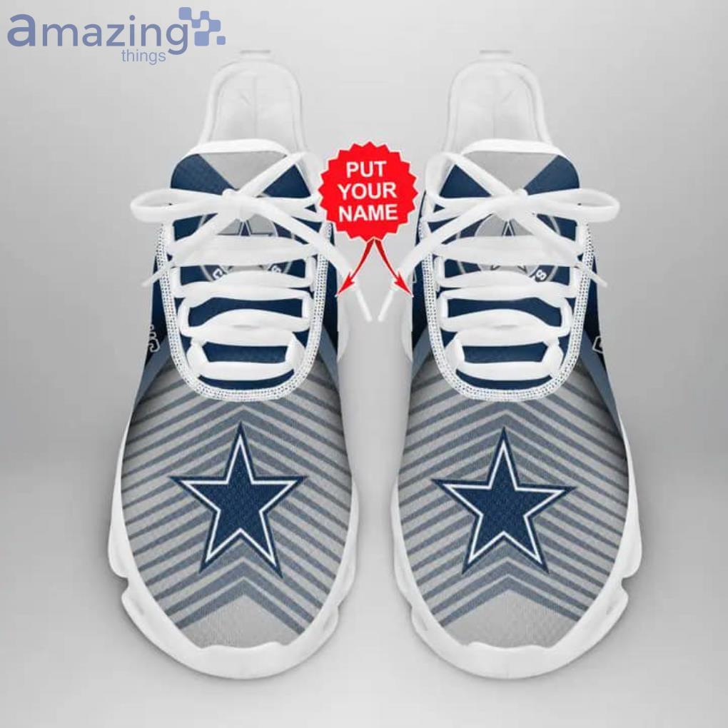 NFL Dallas Cowboys Grey High Top Shoes