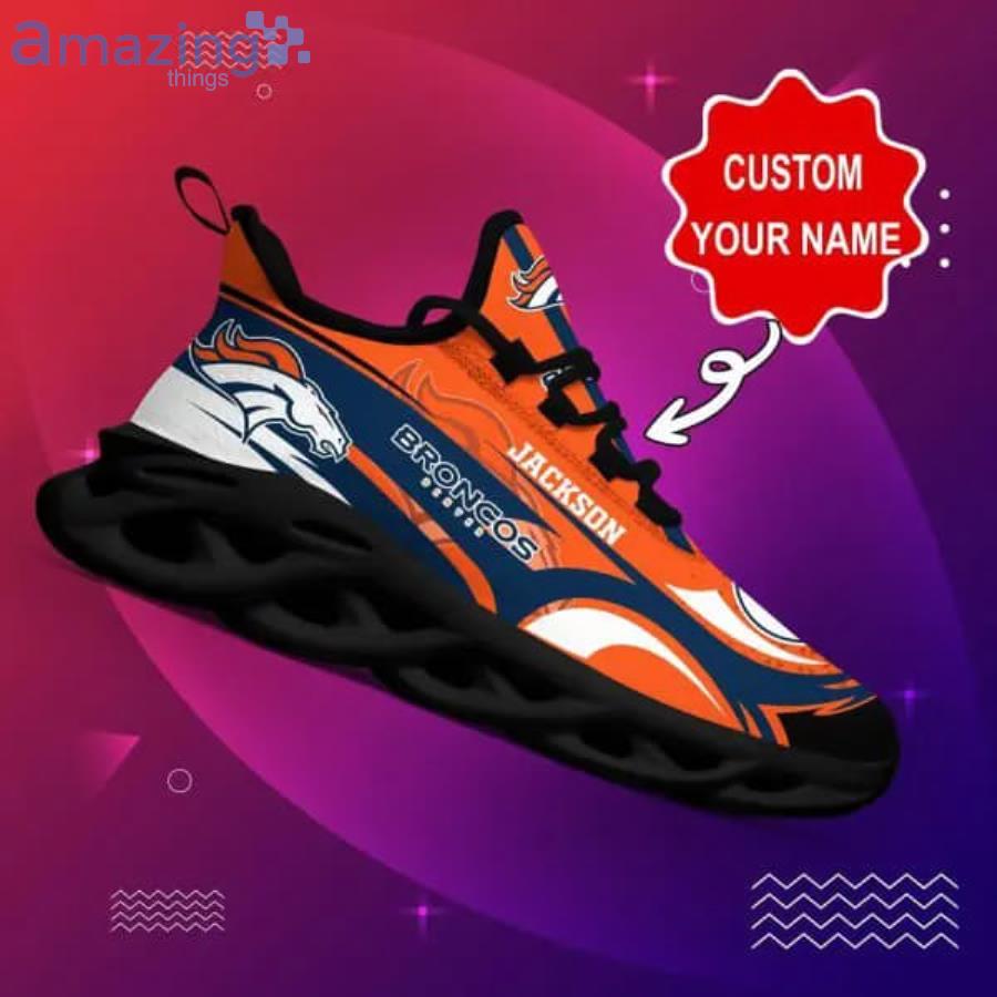 Broncos Football Team Af1 Custom Name Shoes Sport for Men for Fan Men