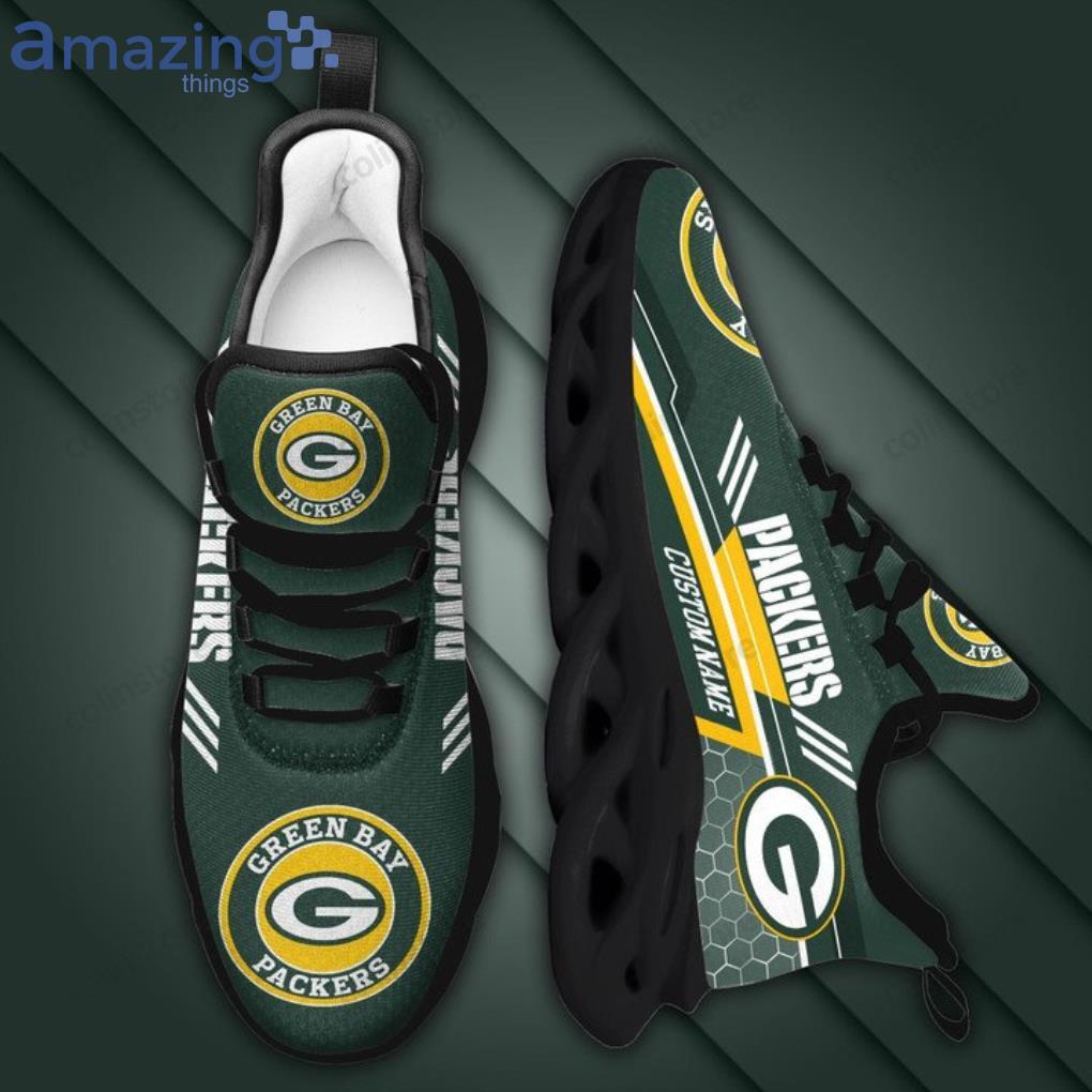 NFL Green Bay Packers Custom Name Yellow Green Special Max Soul