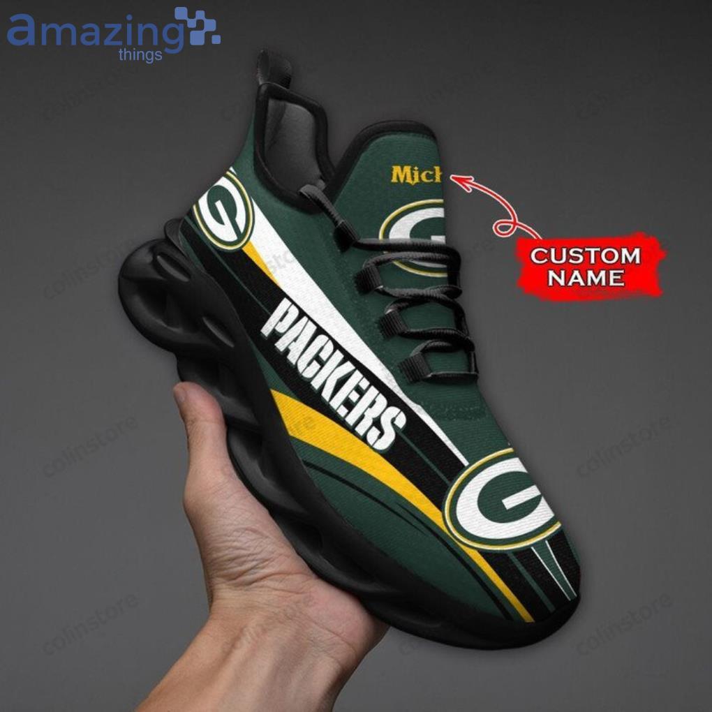 NFL Green Bay Packers Custom Name Yellow Green Special Max Soul