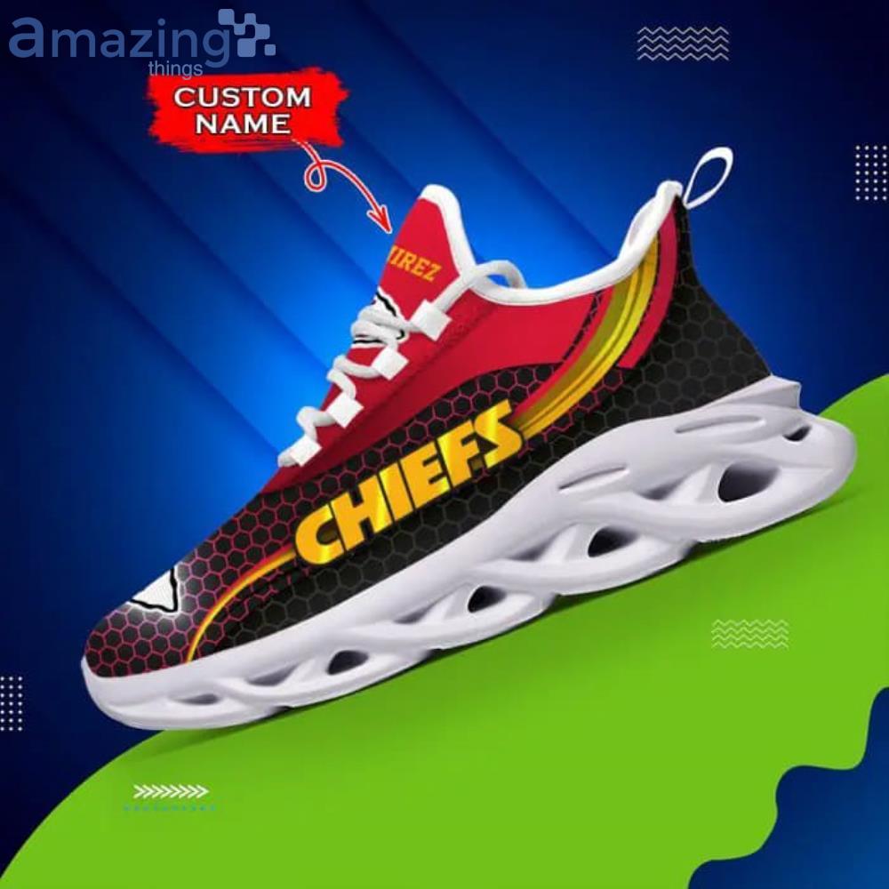 Kansas City Chiefs NFL Collection Max Soul Shoes Personalized Name Chunky  Sneakers For Men Women - Freedomdesign