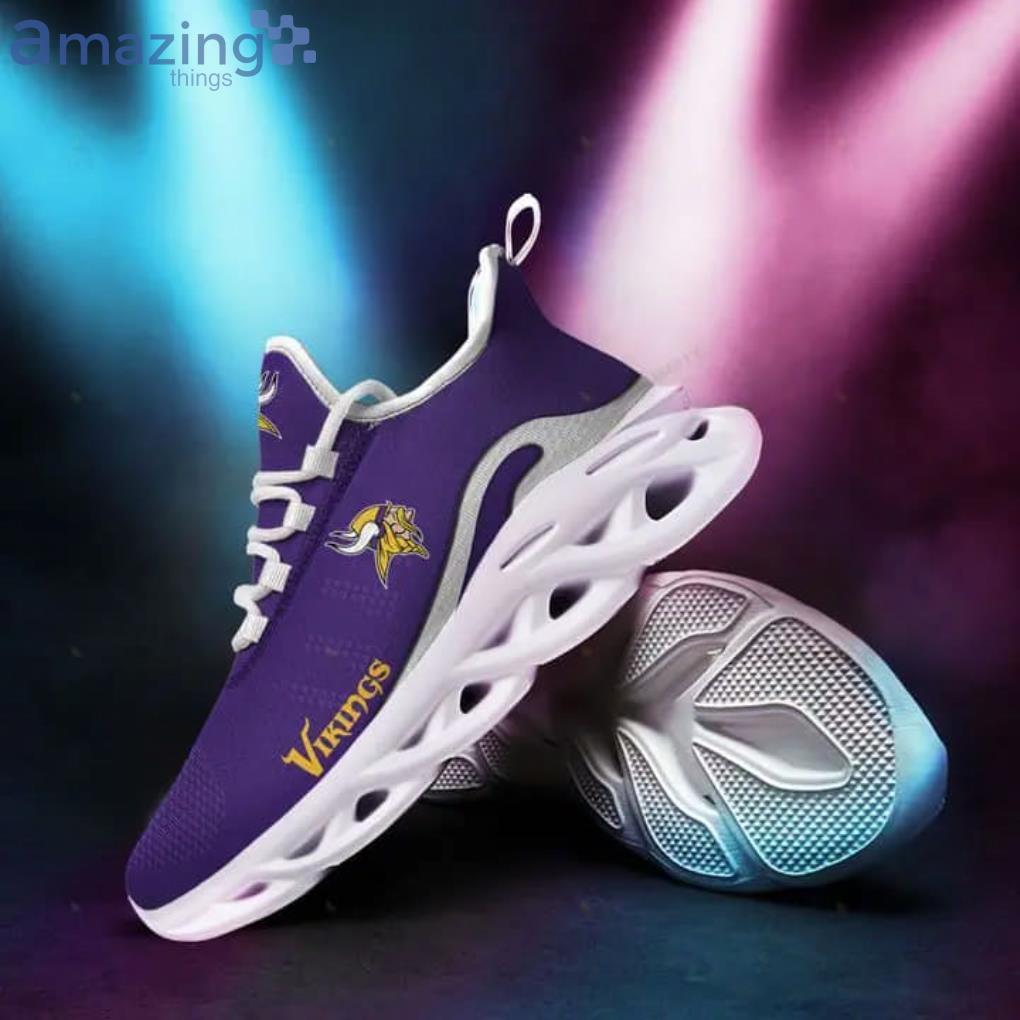 NFL Minnesota Vikings Purple Edition Max Soul Shoes Gift For Fans Sport