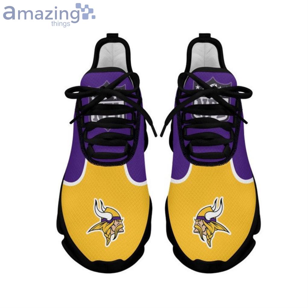 Minnesota Vikings Nfl Logo Football Team Shoes Sneakers – Pixeltee