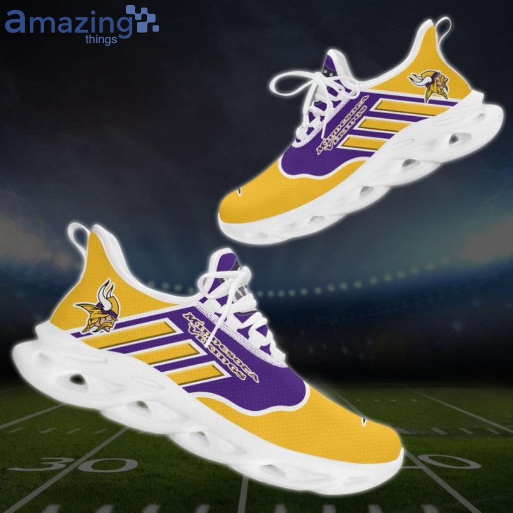 Minnesota Vikings NFL Purple Max Soul Sneakers Sport Shoes