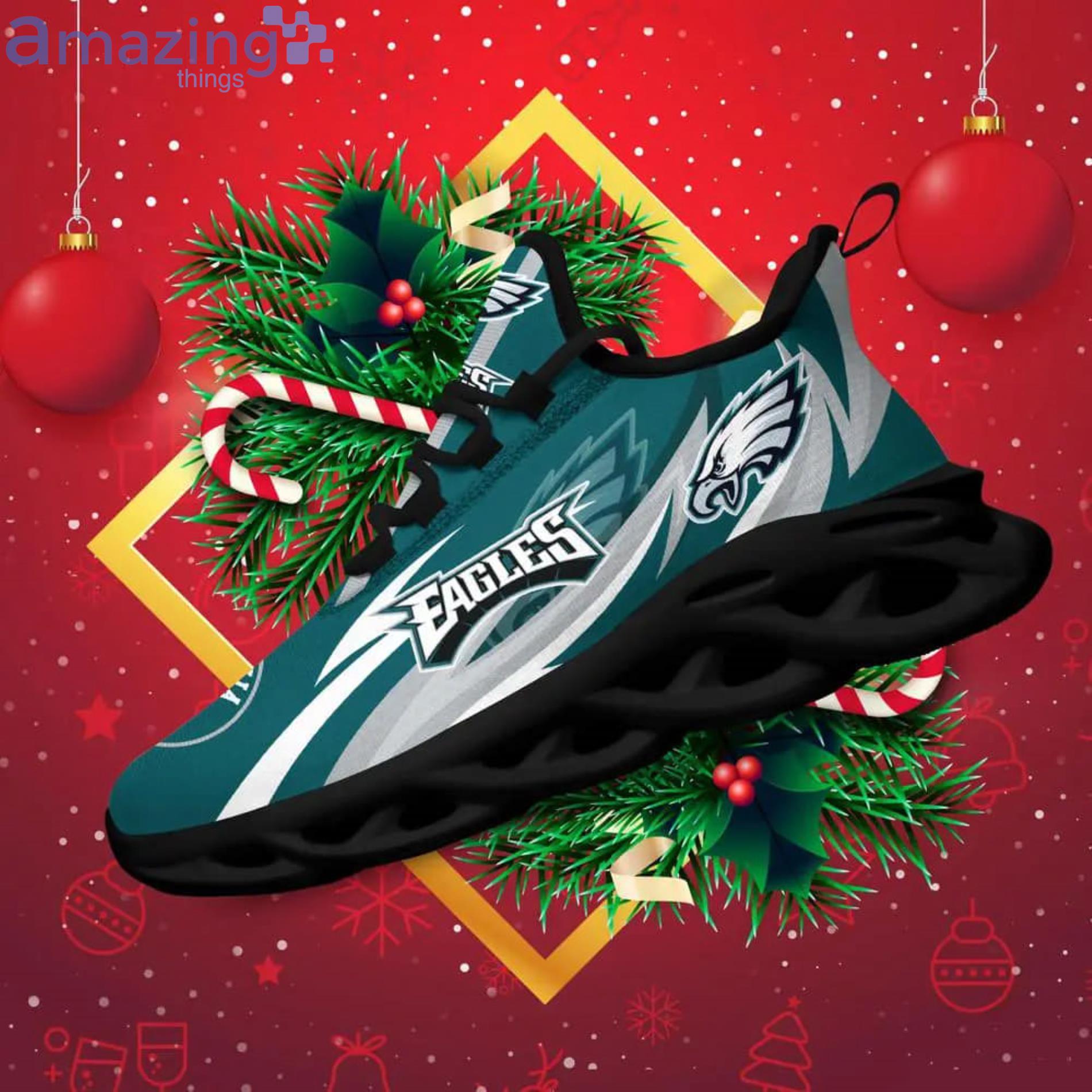 NFL Philadelphia Eagles Green Grey Edition Max Soul Shoes Gift For Fans  Sport