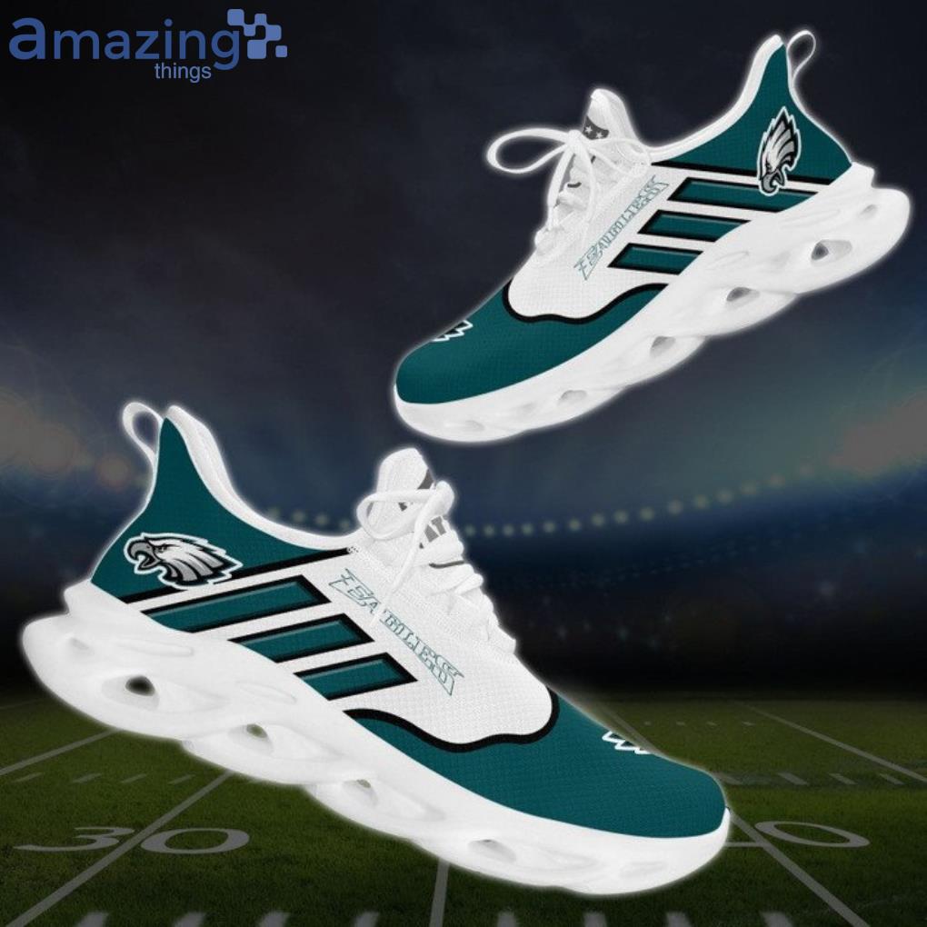 NFL Philadelphia Eagles Green White Max Soul Shoes Gift For Fans Sport Product Photo 1