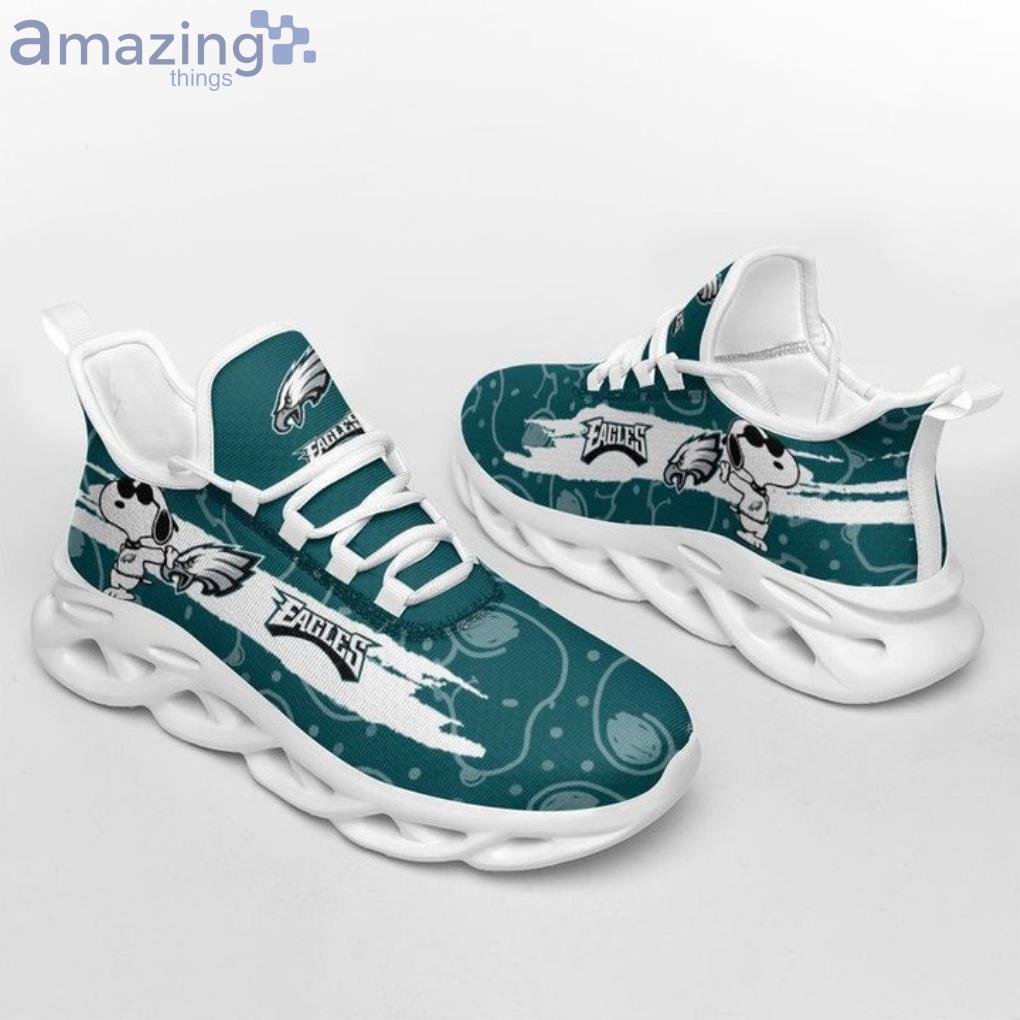 NFL Philadelphia Eagles Snoopy Edition Max Soul Shoes Gift For Fans Sport Product Photo 1