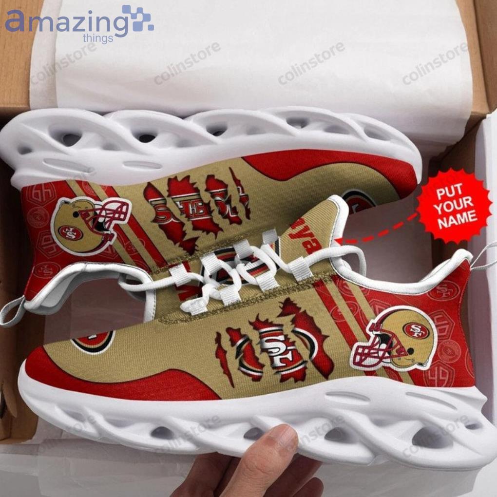 NFL Washington Redskins Golden Brown Max Soul Sneakers Running Shoes -  T-shirts Low Price