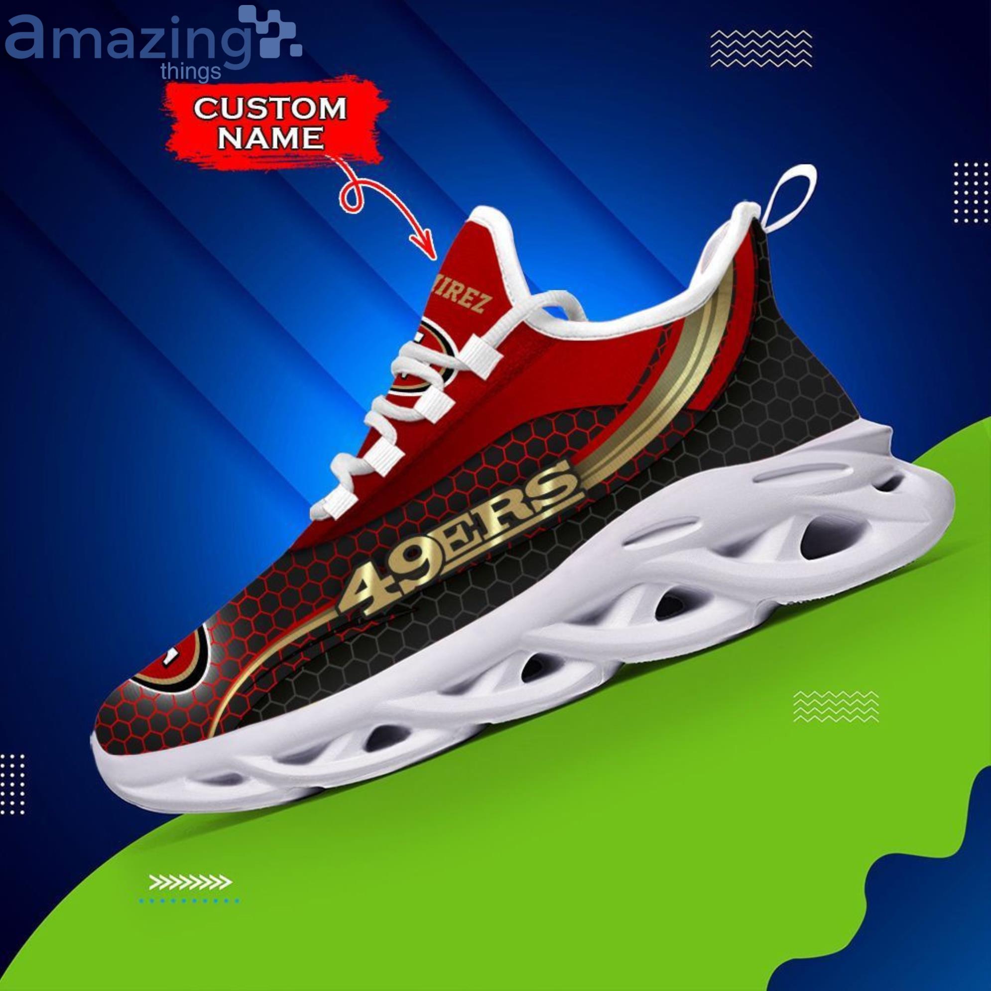 San Francisco 49ers NFL Clunky Max Soul Shoes Custom Name Best Gift For Men  And Women Fans - Freedomdesign