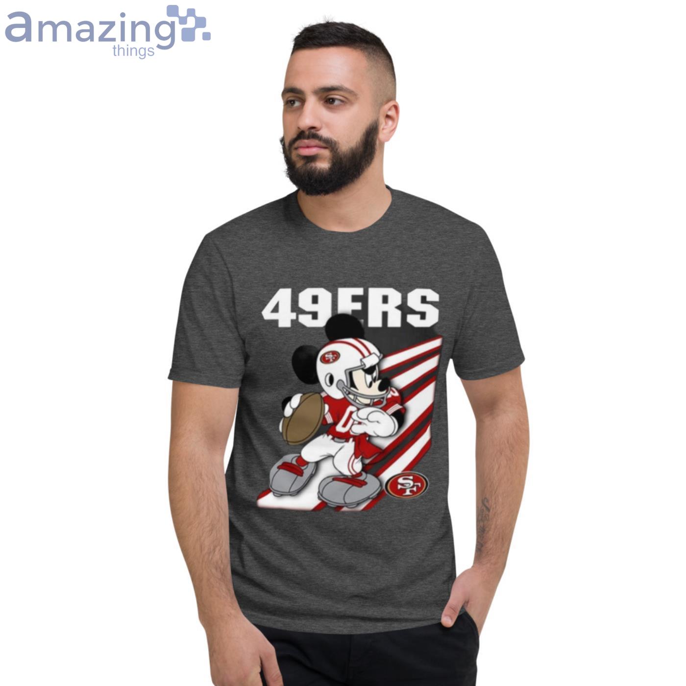 Cool Disney Mickey Mouse Nfl San Francisco 49ers Hawaiian Shirt