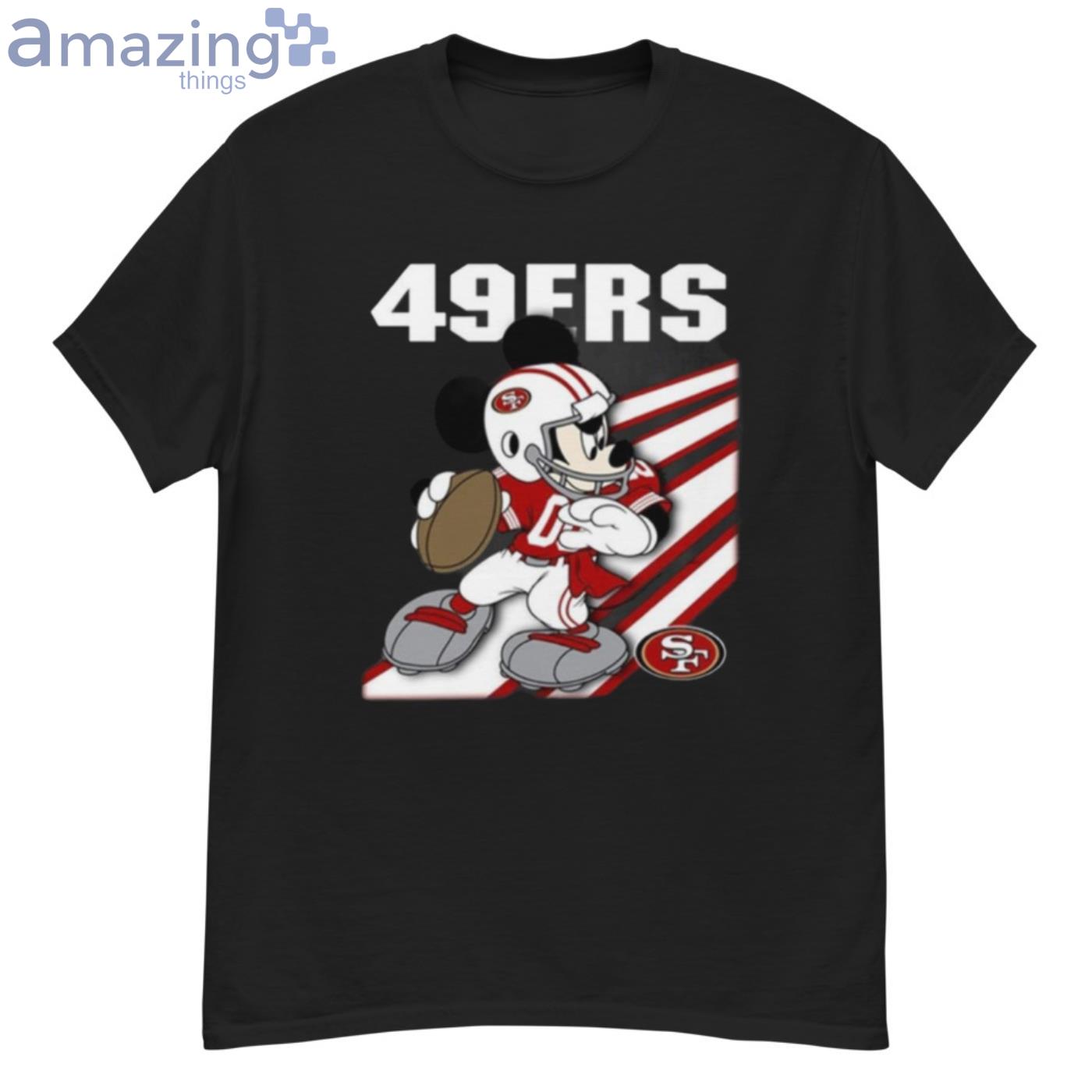 mickey mouse 49ers shirt