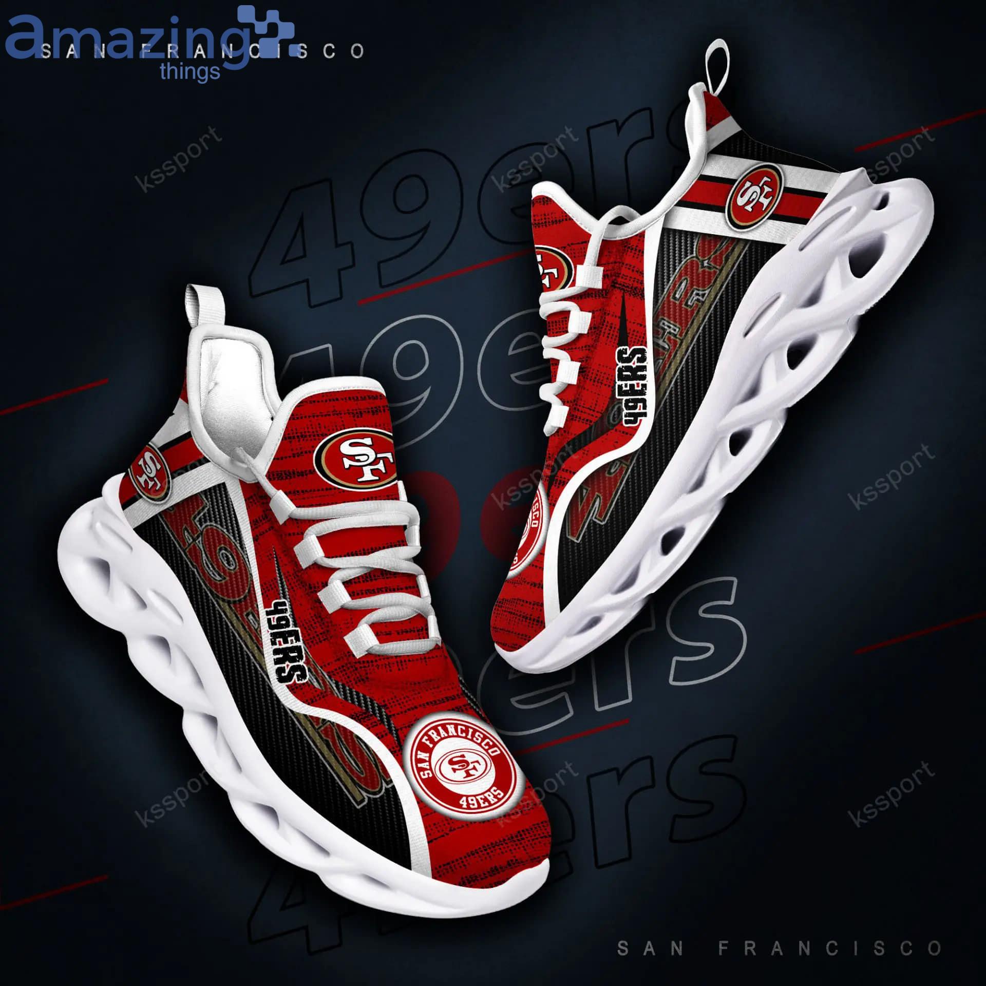 San Francisco 49ers NFL Mens Team Color Sneakers