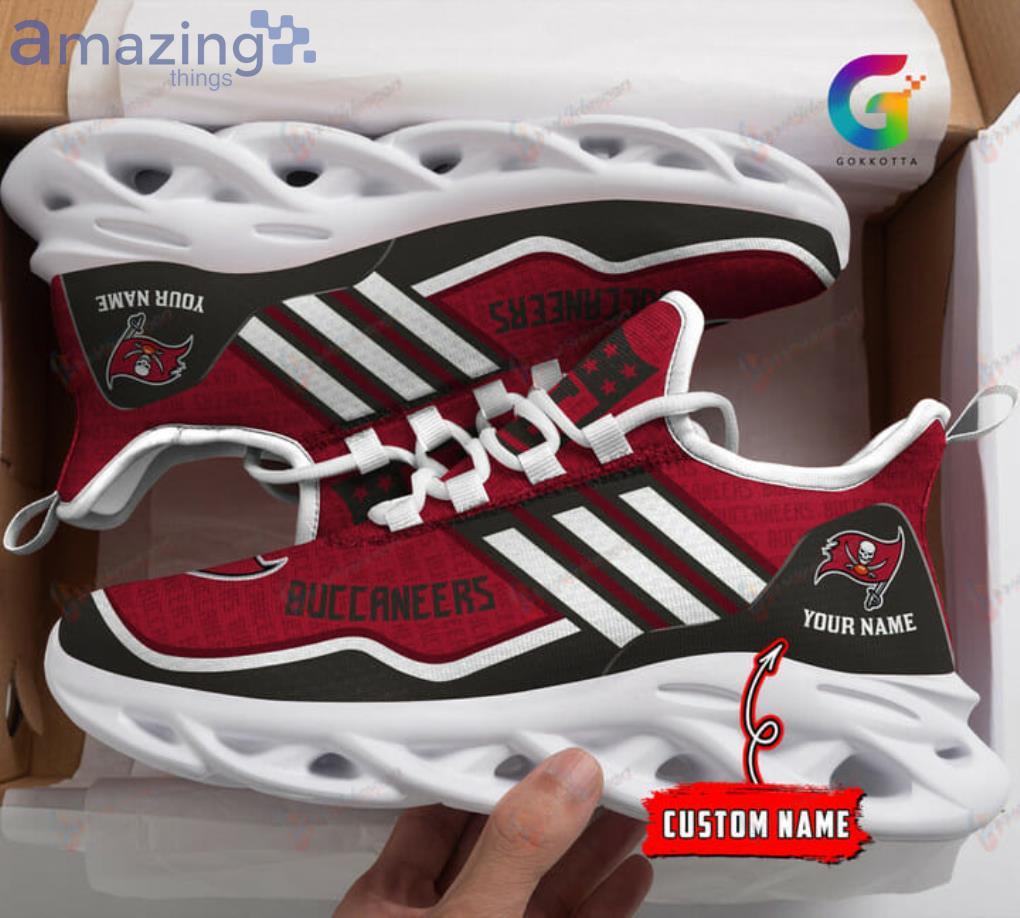 NFL Tampa Bay Buccaneers Custom Name Max Soul Shoes Gift For Fans Sport Product Photo 1