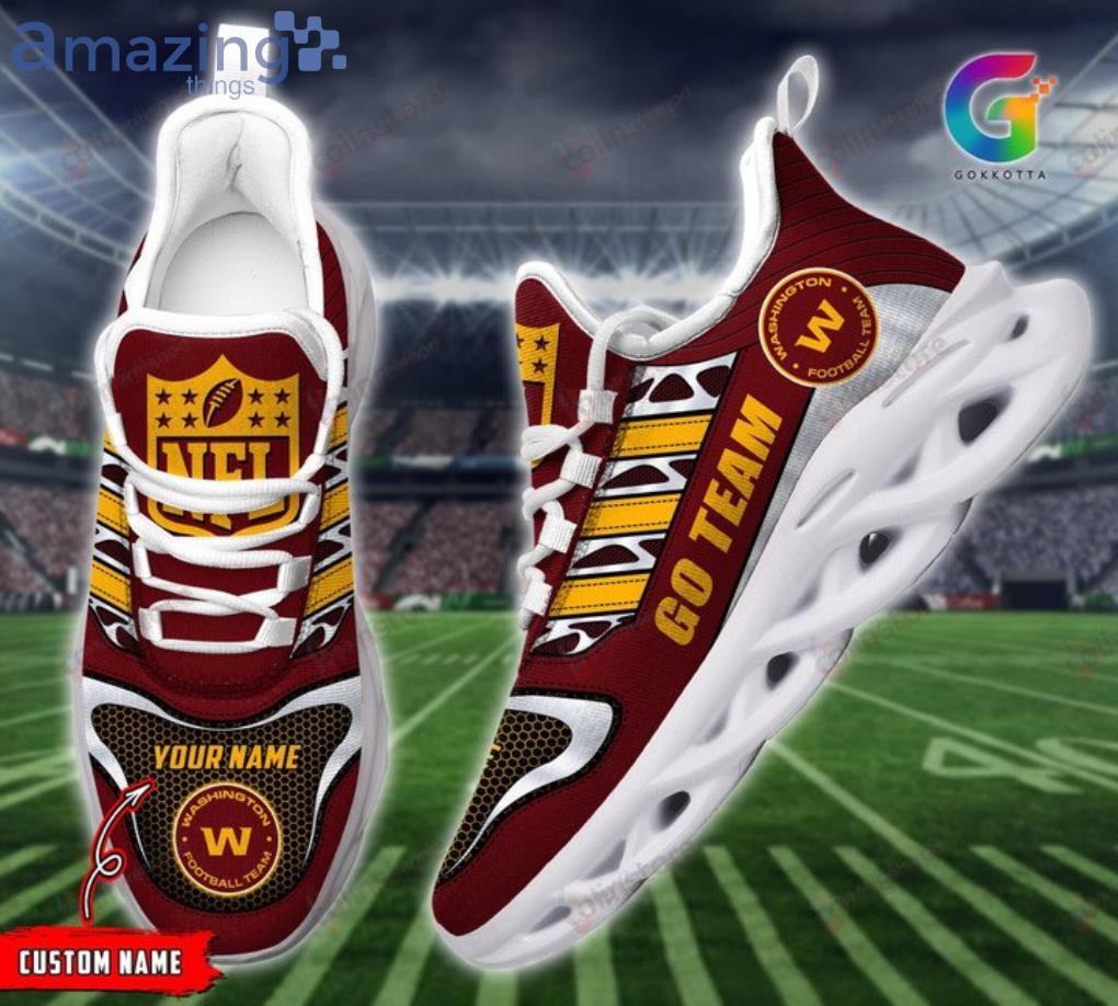 Washington Football Team NFL Premium Personalized Max Soul Shoes