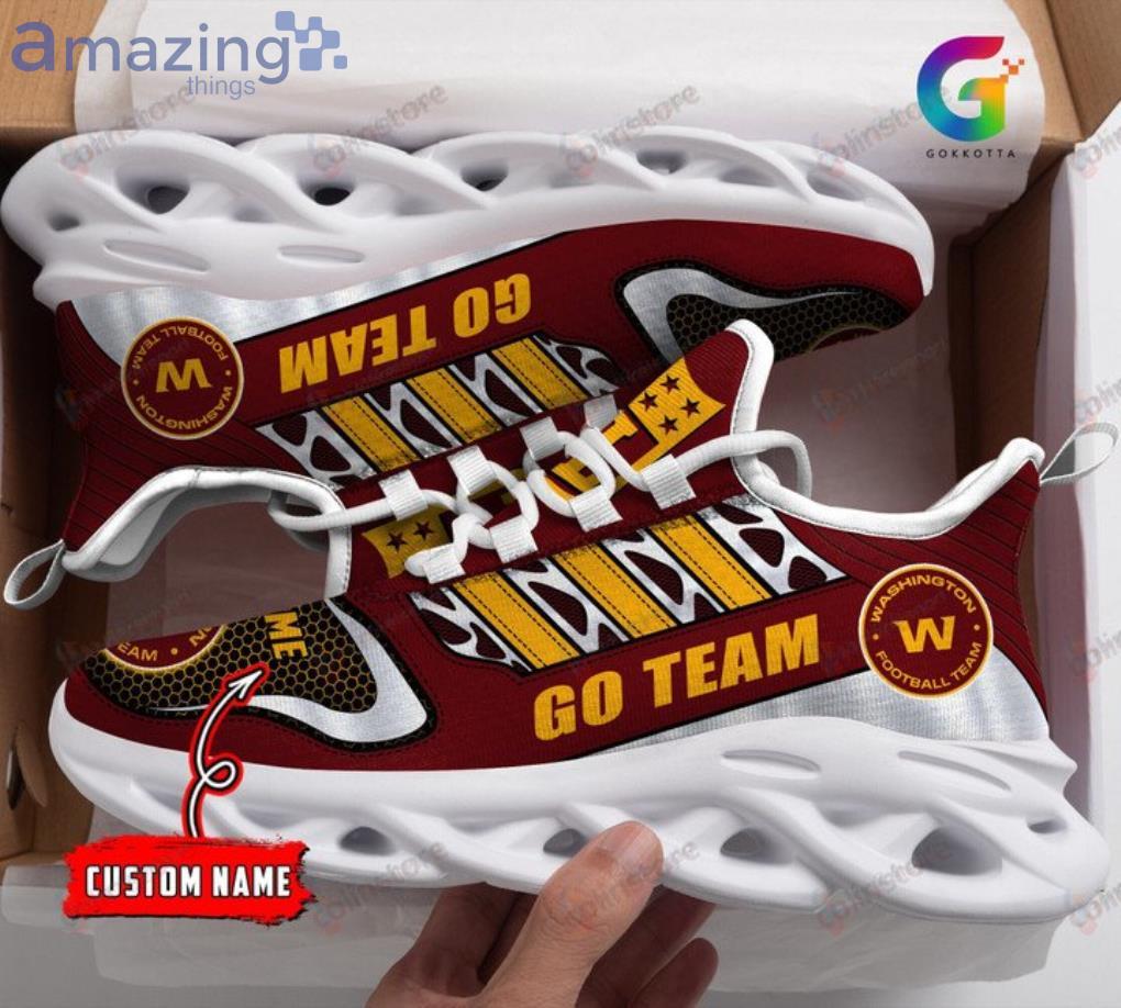 Washington Commanders Personalized Name NFL Air Jordan 4 Trending Sneaker  Unique Gift For Fans