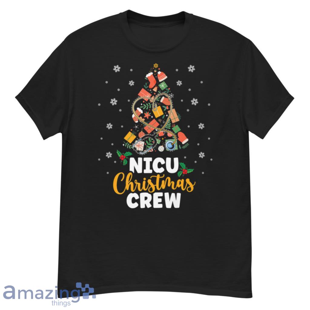 NICU nurse Christmas Crew Neonatal NICU Nurse Premium T-Shirt - G500 Men’s Classic T-Shirt