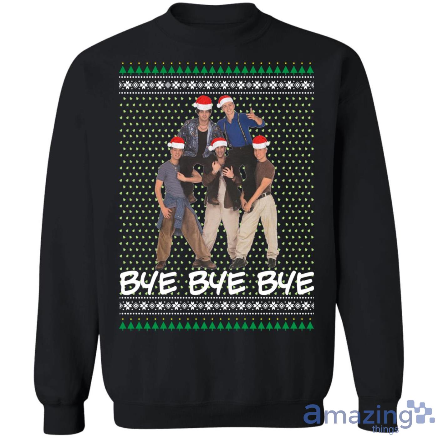 Nsync Band Bye Bye Bye Christmas Sweatshirt Product Photo 1