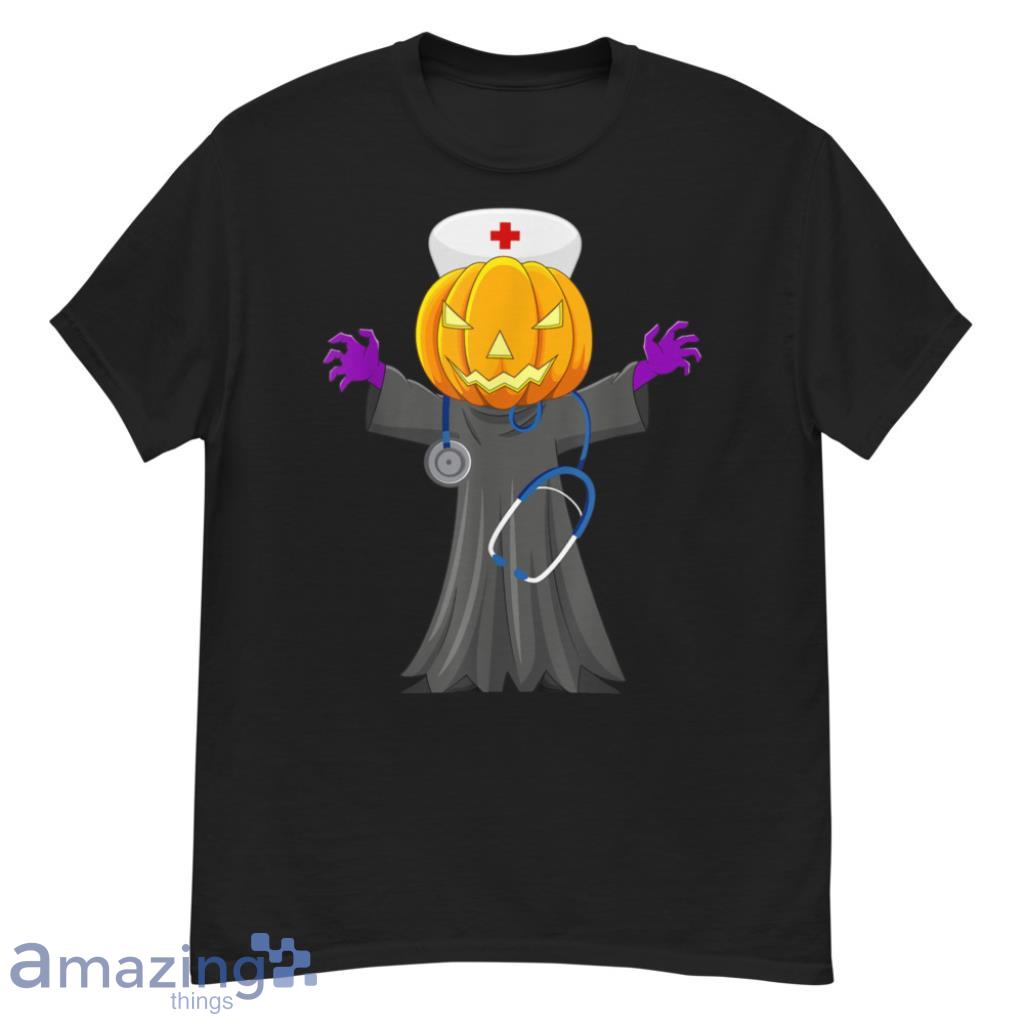 Nurse Scary - Funny Nurse Halloween T-Shirt - G500 Men’s Classic T-Shirt