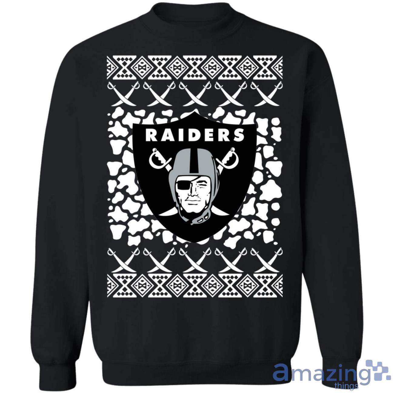 Oakland Raiders Christmas Sweatshirt