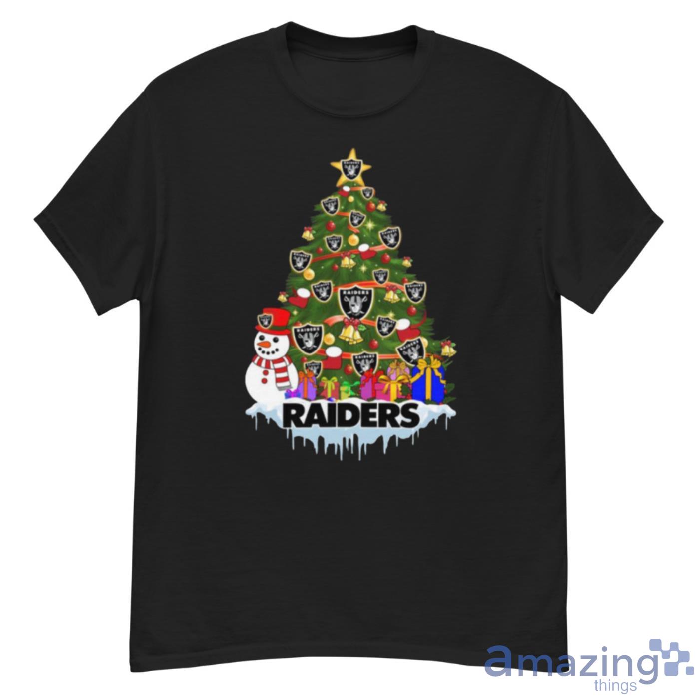 Oakland Raiders Merry Christmas NFL Football SportsShirt