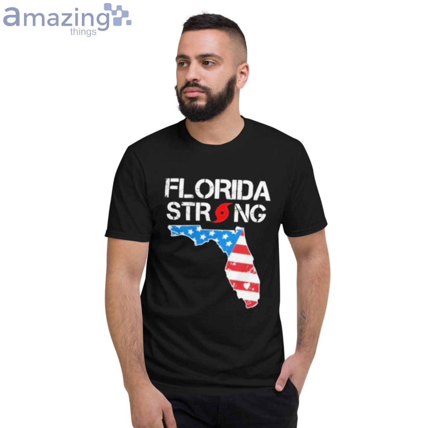 Official Hurricane Ian Florida Strong T Shirt image Official Hurricane Ian Florida Strong T-Shirt - Short Sleeve T-Shirt