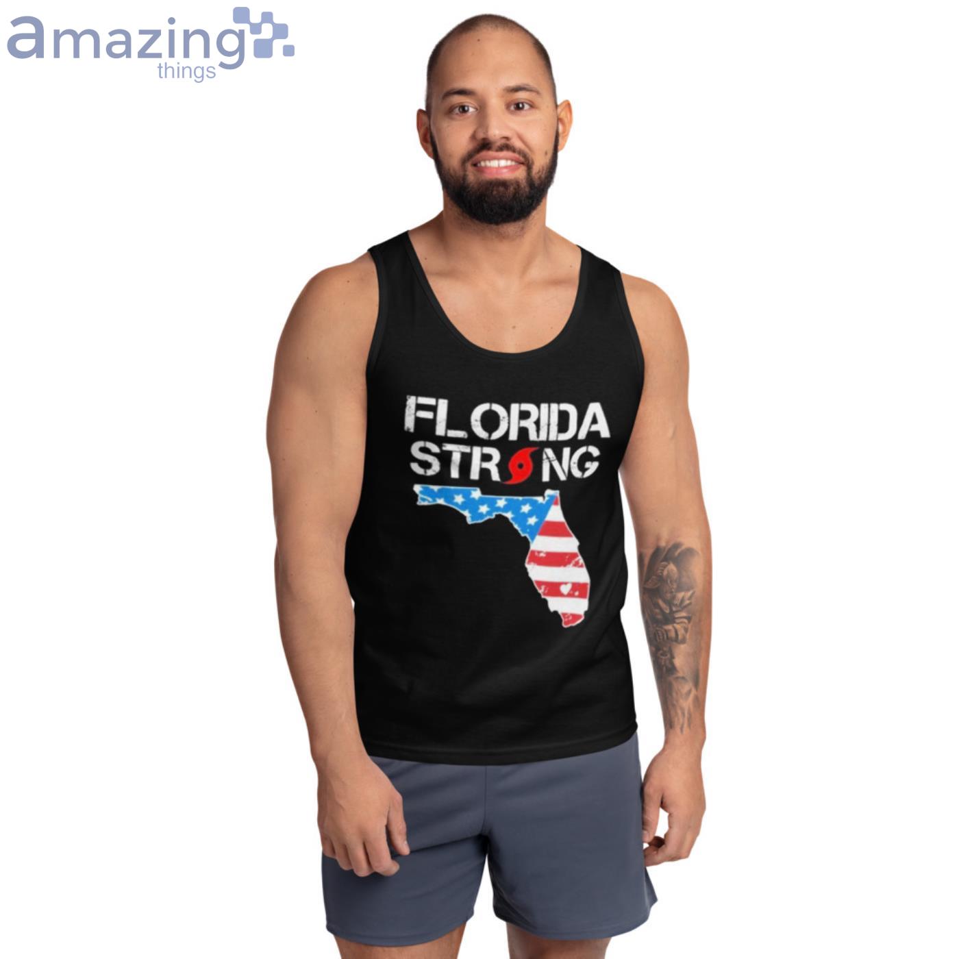 Official Hurricane Ian Florida Strong T Shirt image Official Hurricane Ian Florida Strong T-Shirt - Ultra Cotton Tank Top