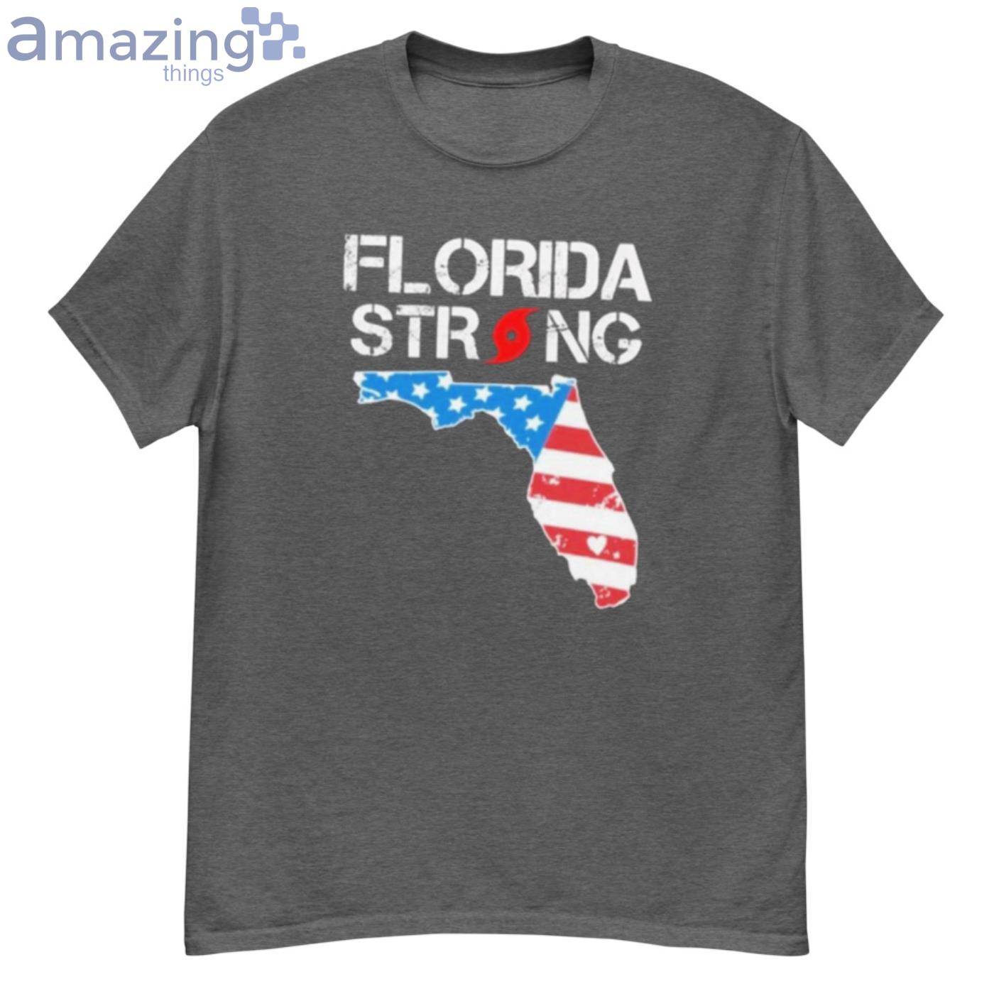 Official Hurricane Ian Florida Strong T-Shirt - G500 Men’s Classic T-Shirt-1