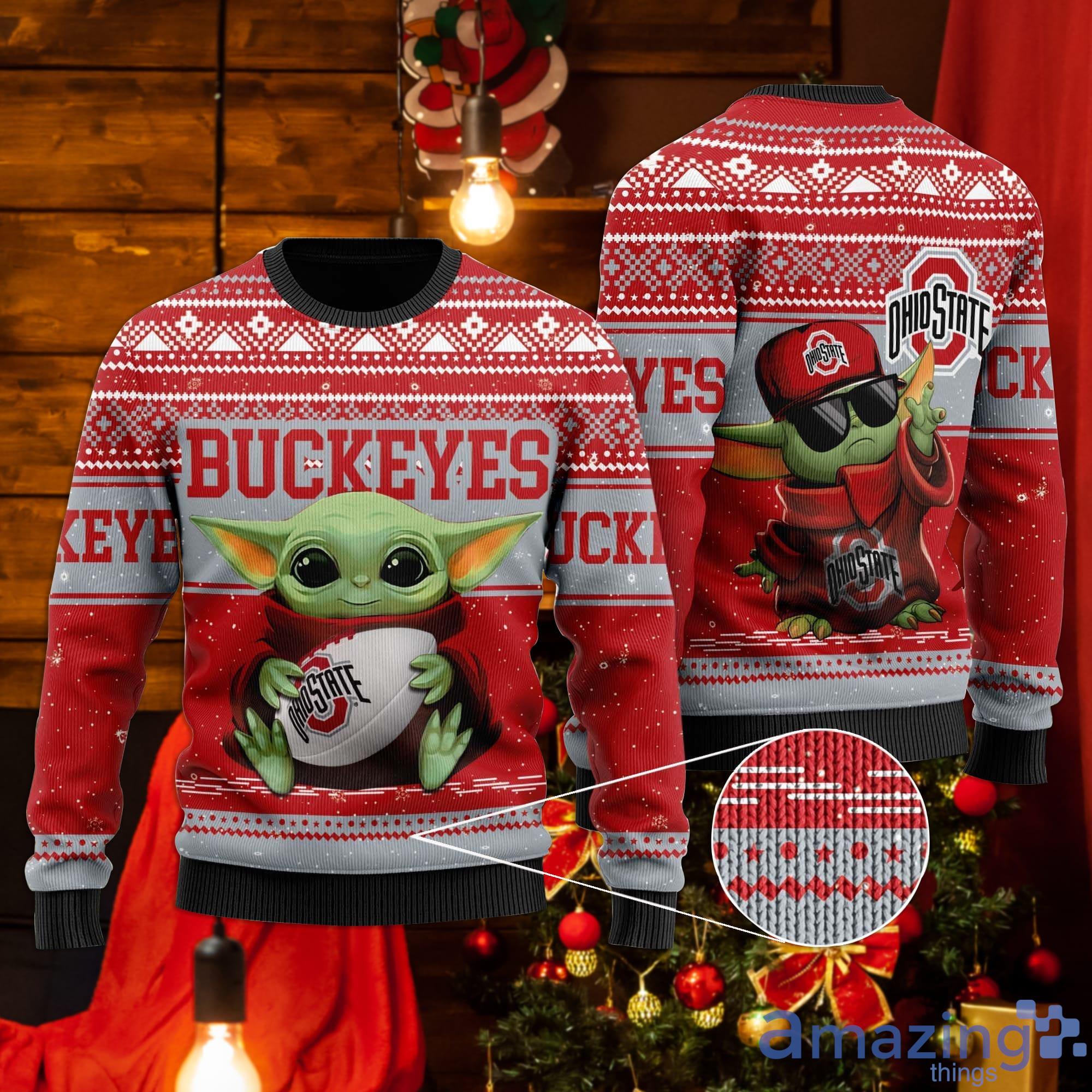 ugly christmas sweater ohio state