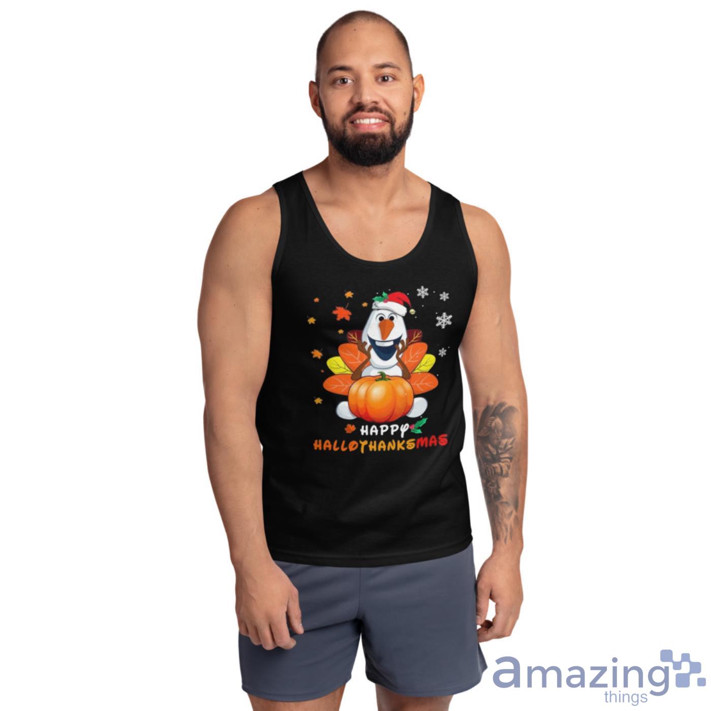 Olaf Disney Frozen Halloween Thanksgiving Christmas Shirt image Olaf Disney Frozen Halloween Thanksgiving Christmas Shirt - Ultra Cotton Tank Top